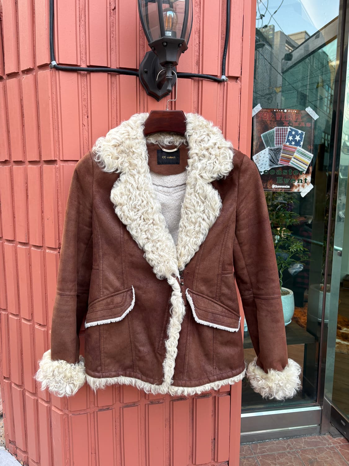 Vintage 양털 무스탕 상품이미지1