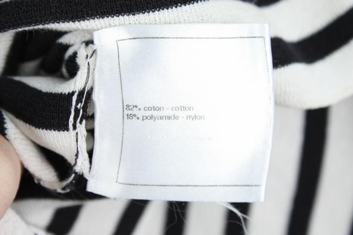 CHANEL 스트라이프 롱 슬리브 티 상품이미지7