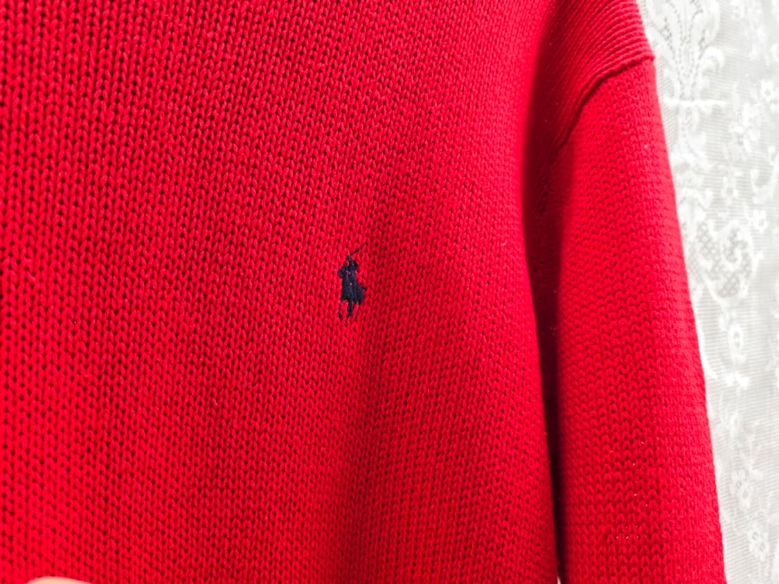 90s 폴로 랄프로렌 코튼 니트 상품이미지3