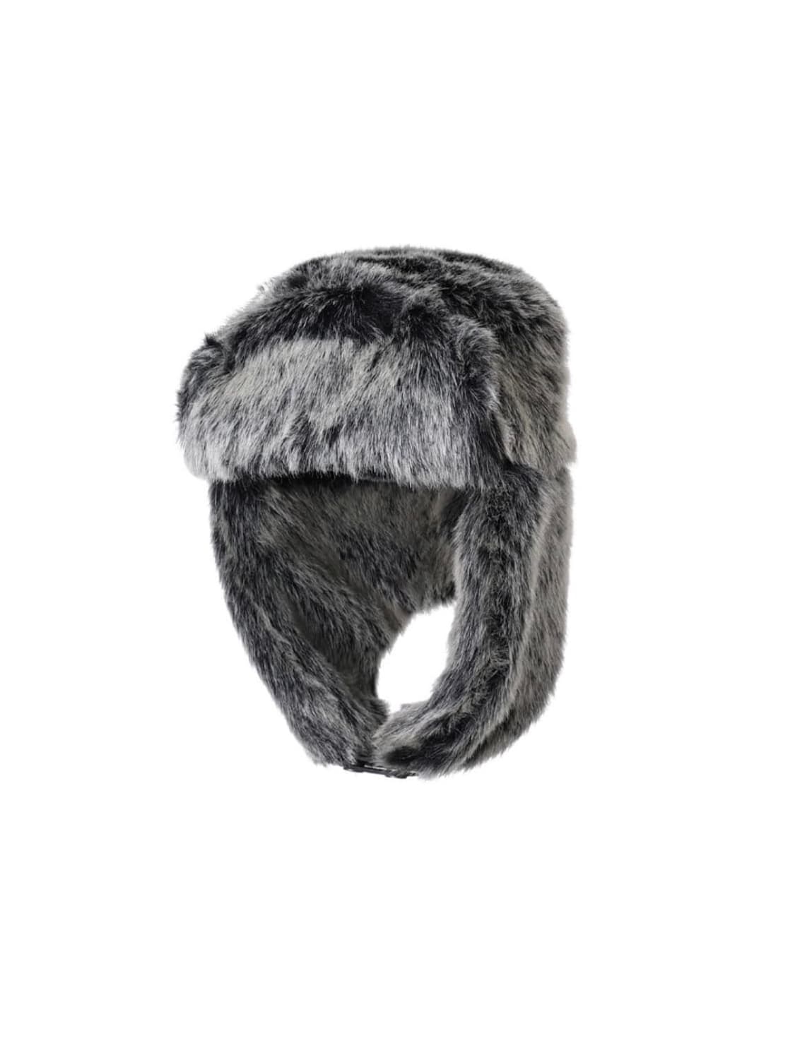 Shapka Trooper Fur Hat (Black, Brown) 상품이미지1