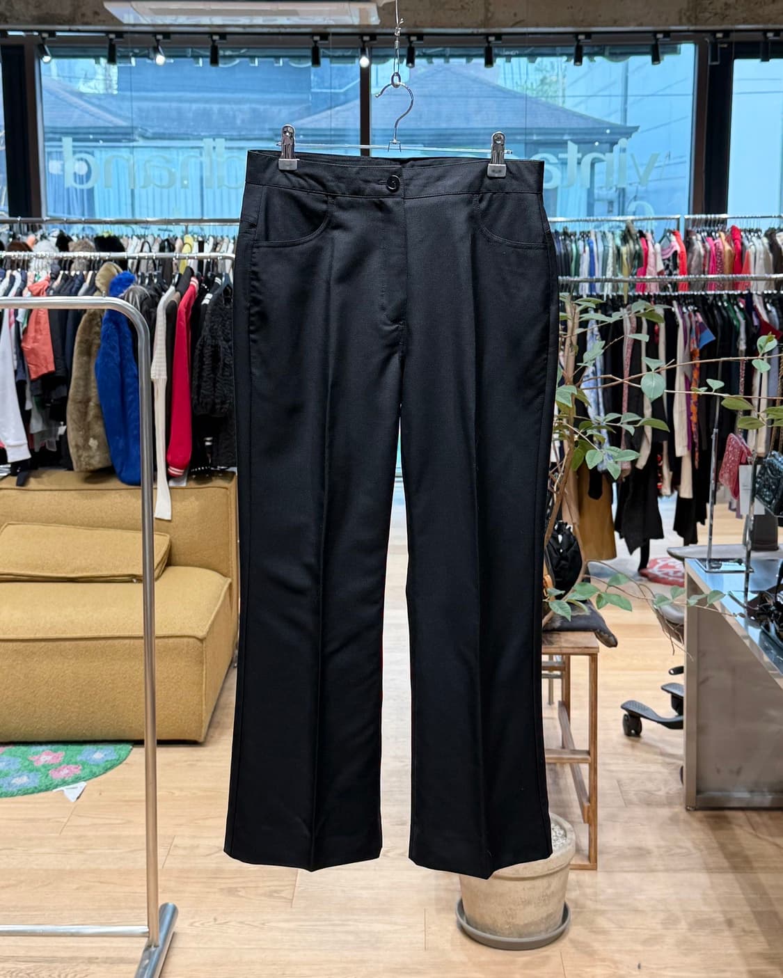 질샌더 블랙 스트레이트 슬랙스 팬츠  상품이미지1