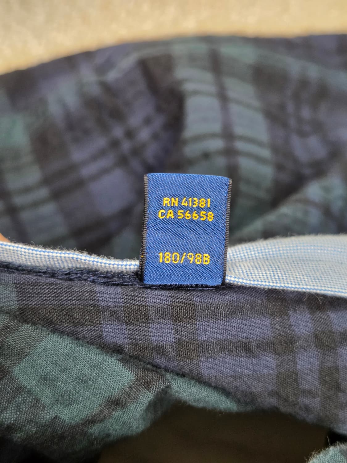 [폴로 랄프로렌] 스트레치 블랙와치 타탄체크 하프 팬츠 | S00151 상품이미지5