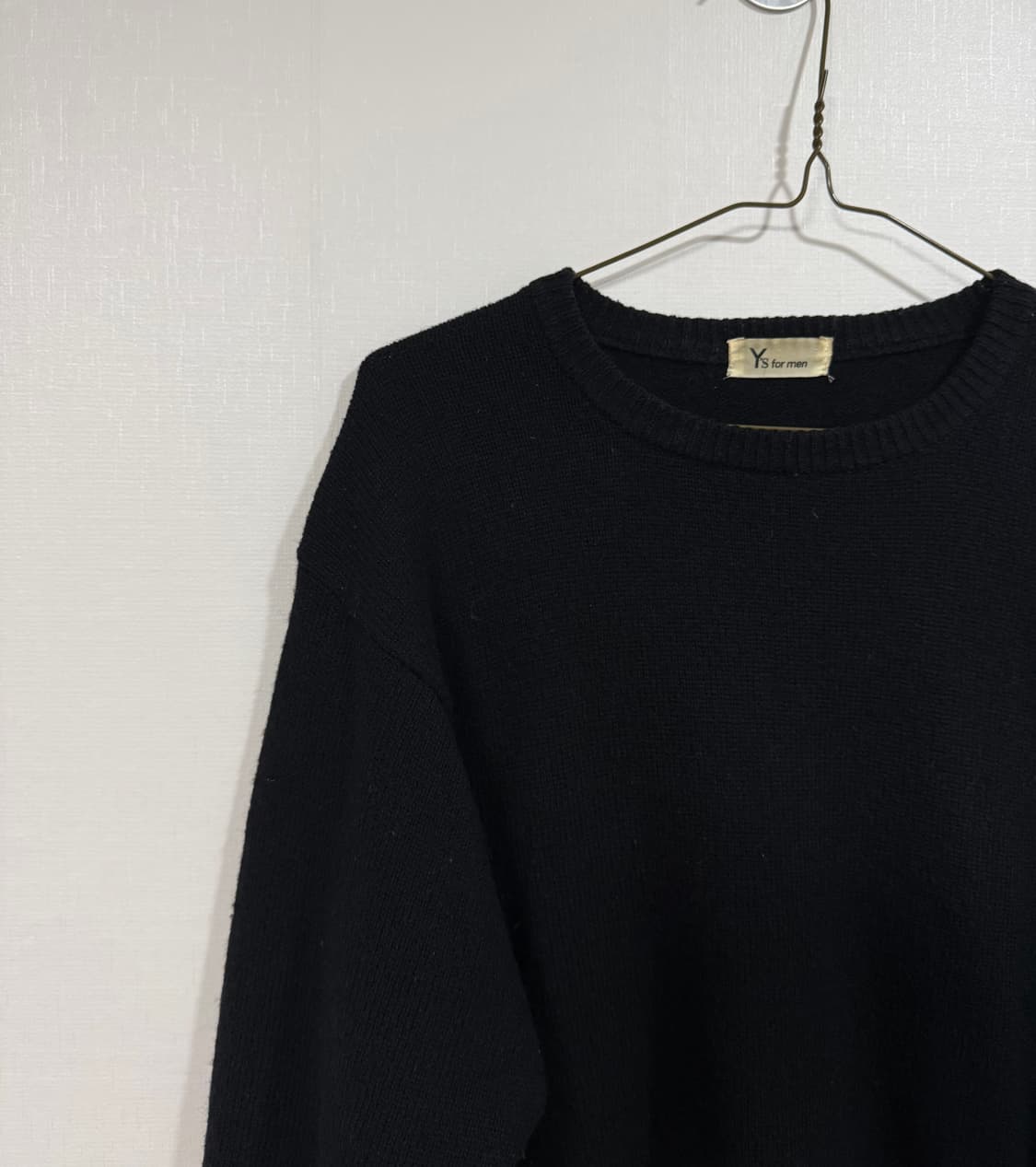 요지야마모토 러프 울 니트 상품이미지3