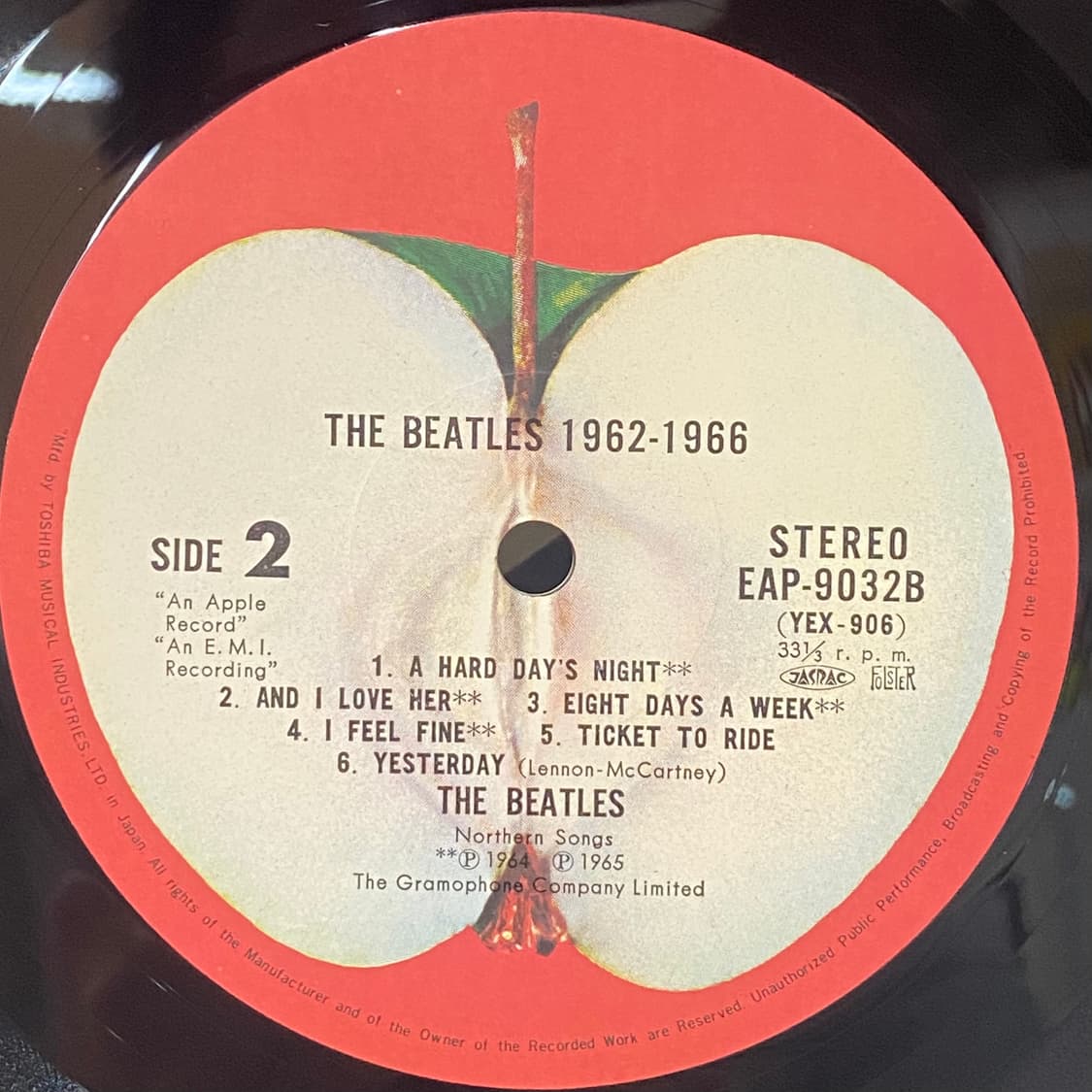 (LP) Beatles Red(2LP)/Blue(2LP) 두 앨범 일괄 상품이미지10