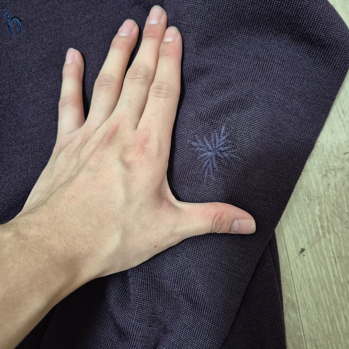 헤지스 골프웨어 니트집업 상품이미지5