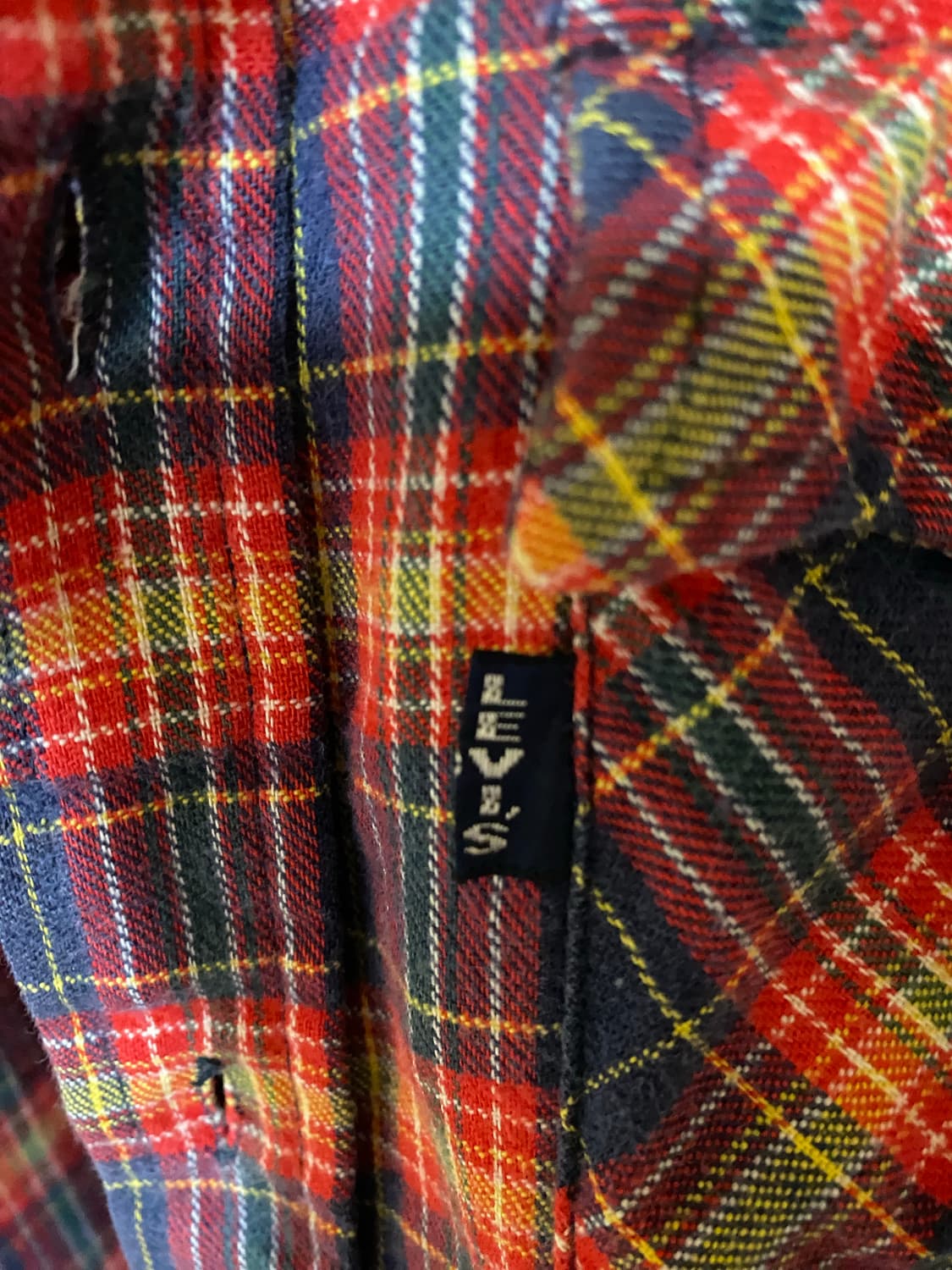 리바이스 남방 made in usa 상품이미지4