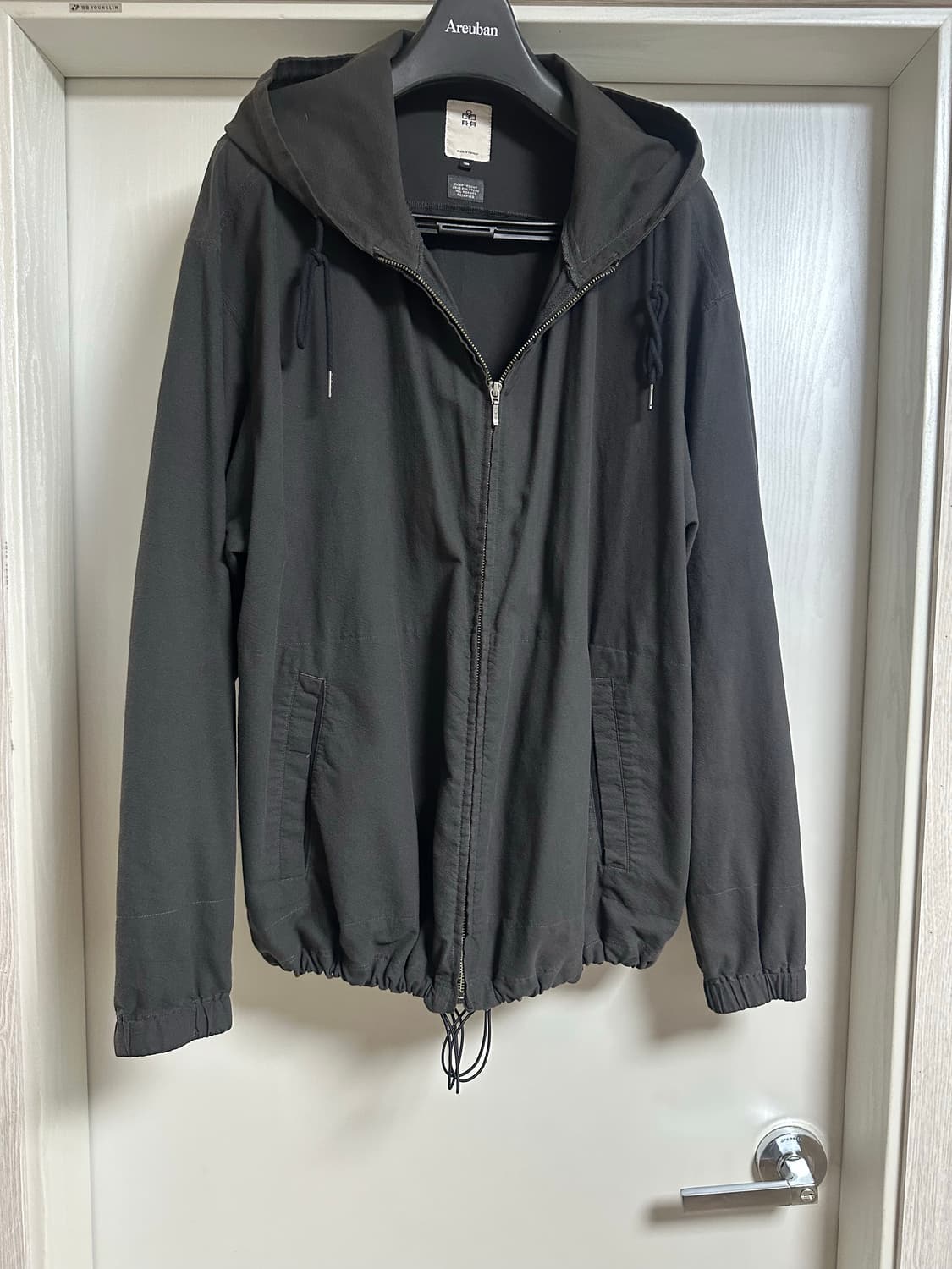 폴리테루 집후디 차콜 3사이즈 상품이미지1