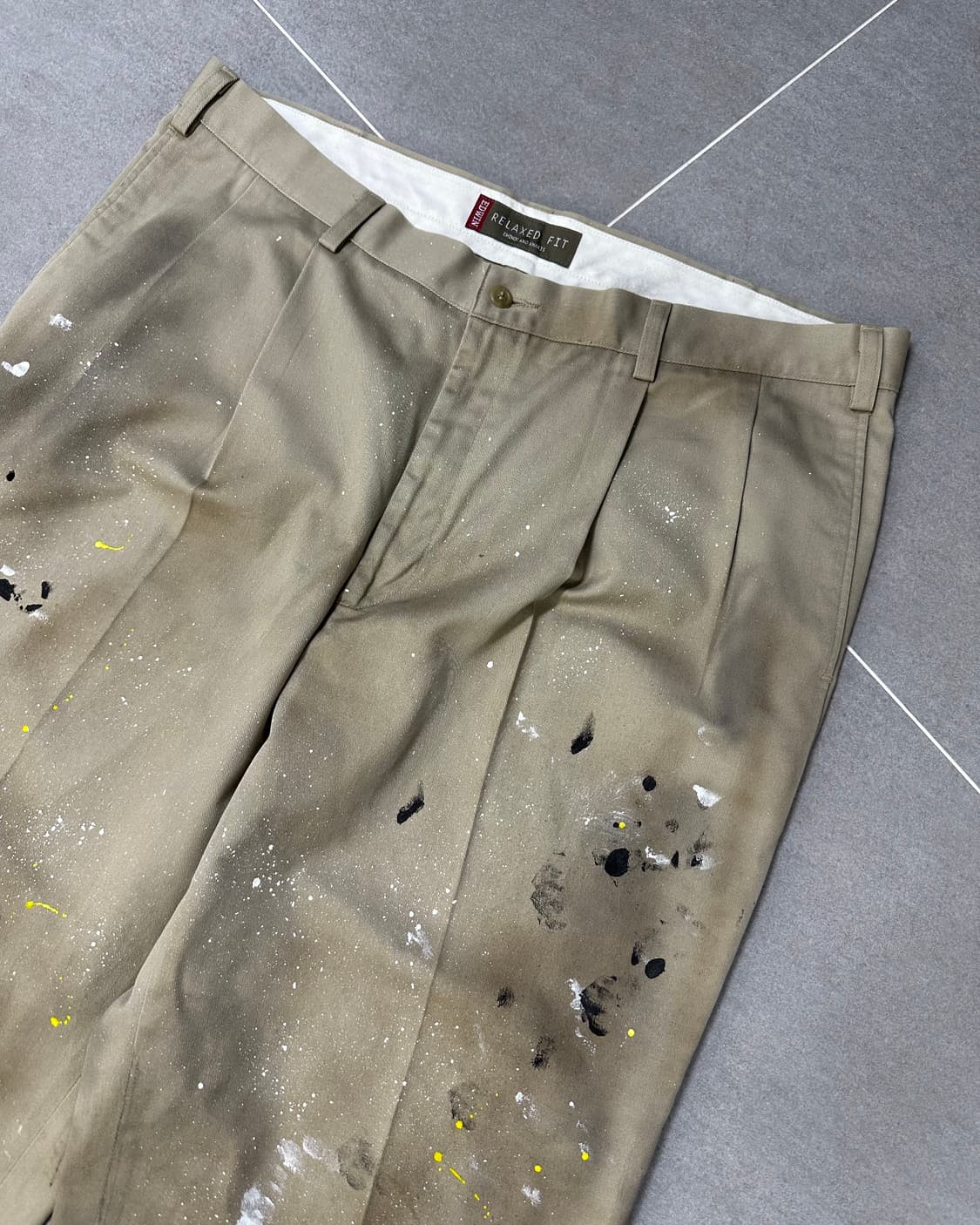 (허단52)EDWIN 커스텀 와이드팬츠-M2103 상품이미지3