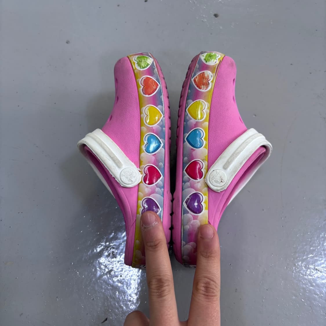 실측확인 크록스 키즈 클로그 샌들 0407E2 상품이미지5