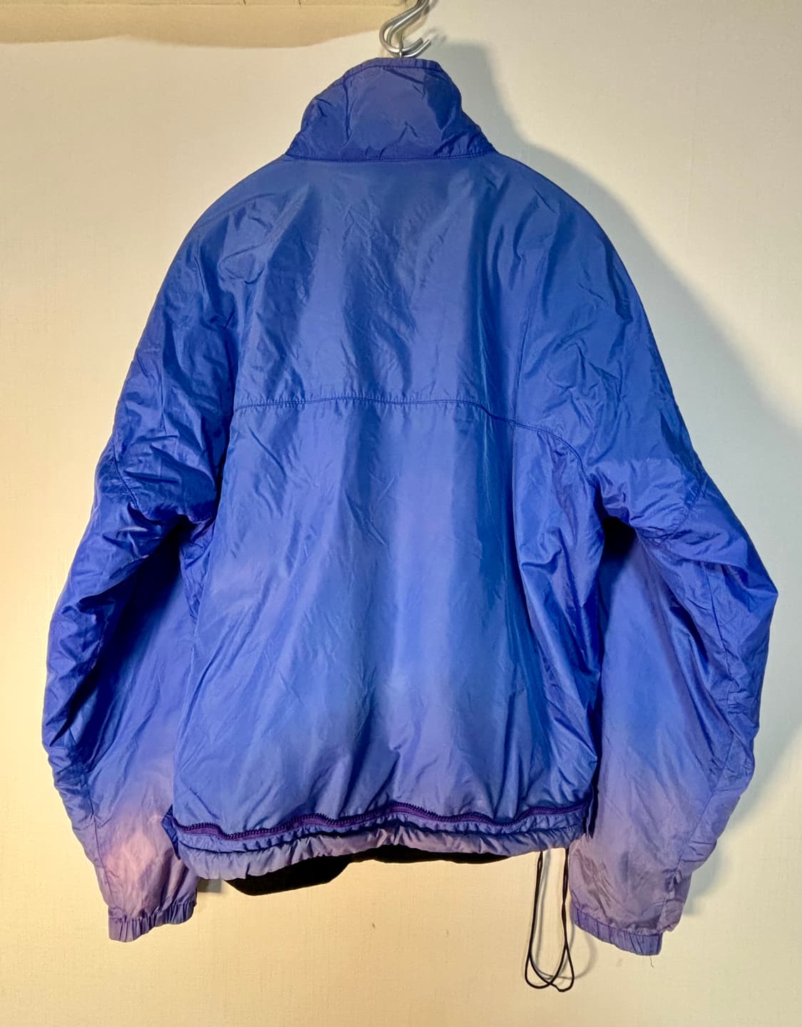 90s 올드 몽벨 플리스 자켓 핑크 후리스 나일론 점퍼 상품이미지6