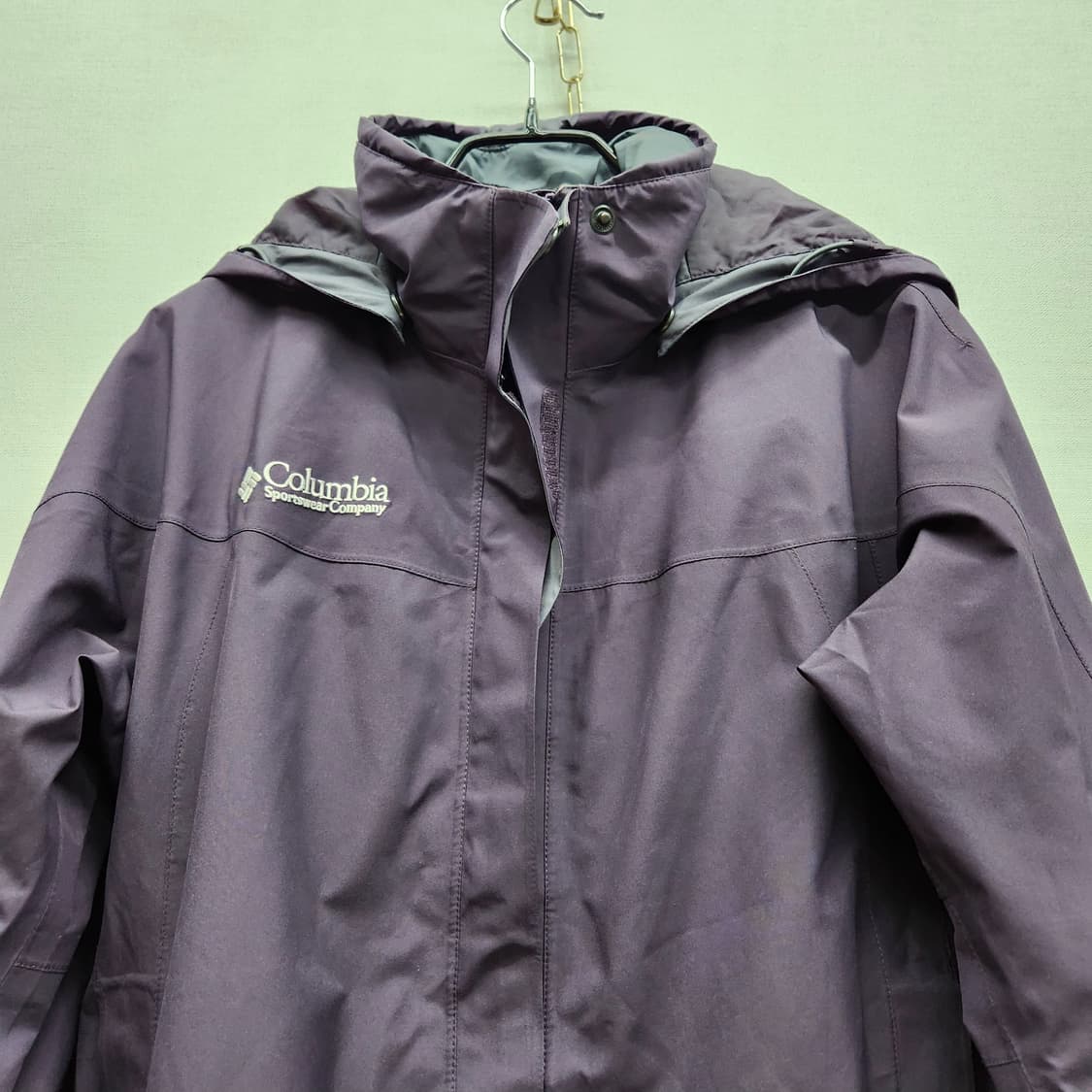 콜롬비아 고어텍스 이중지퍼 스트링 바람막이 S(M) 상품이미지2