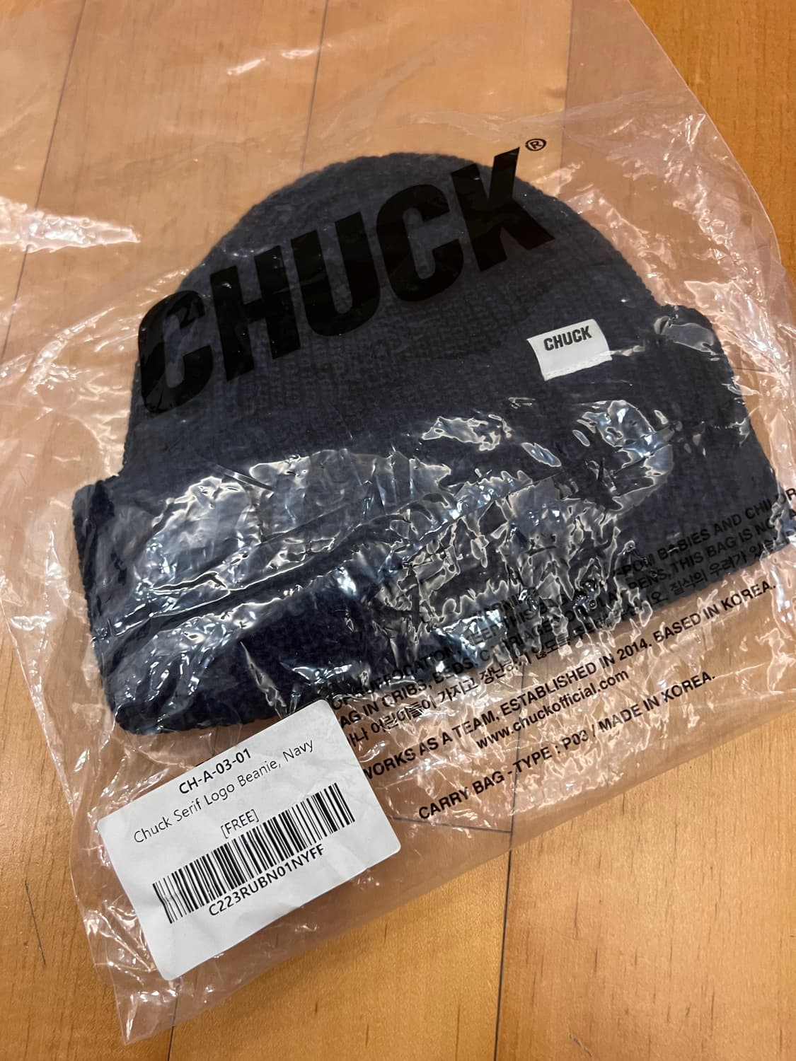 Chuck 비니 새상품 상품이미지2