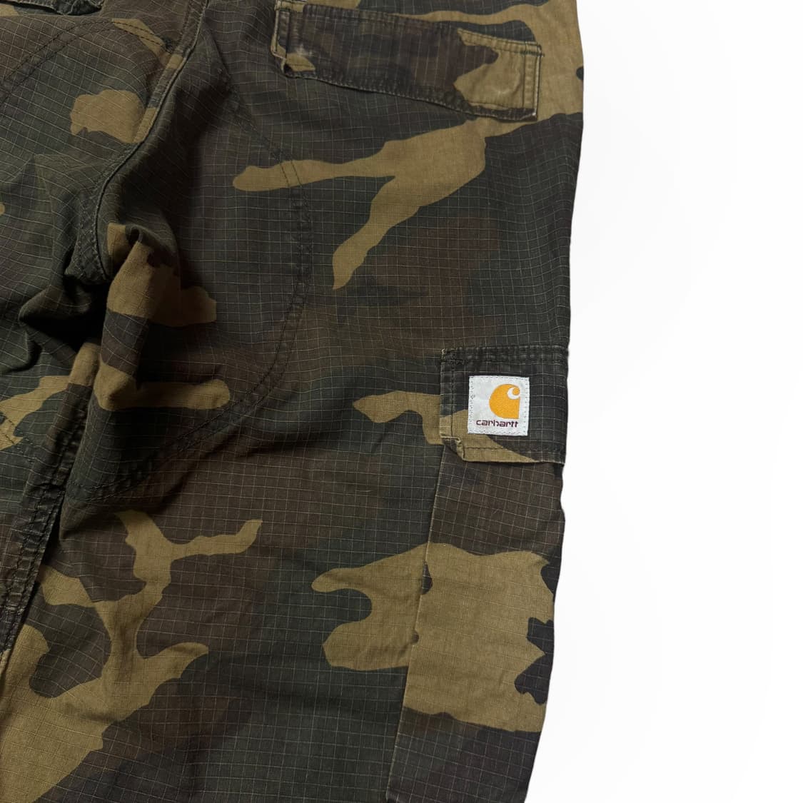(34) 칼하트 WIP 더블니 카모플라쥬 카고팬츠 상품이미지2