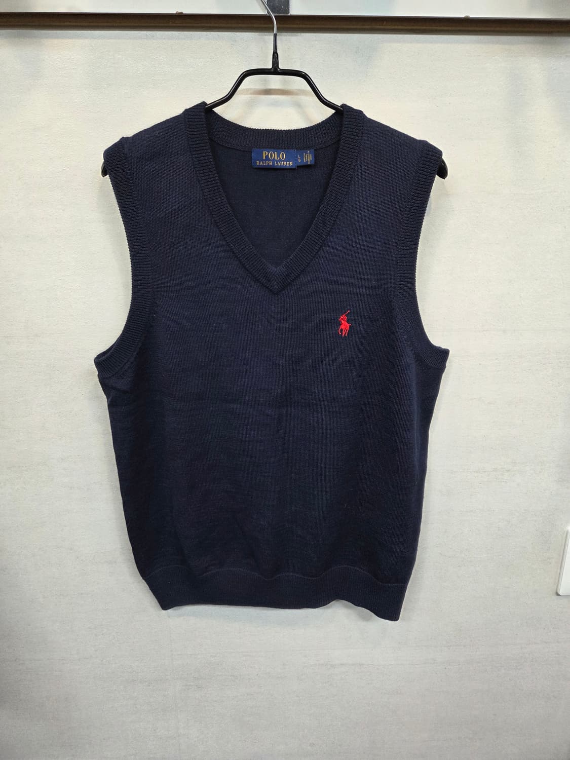 폴로랄프로렌 니트 조끼 다크네이비 Lg 상품이미지1