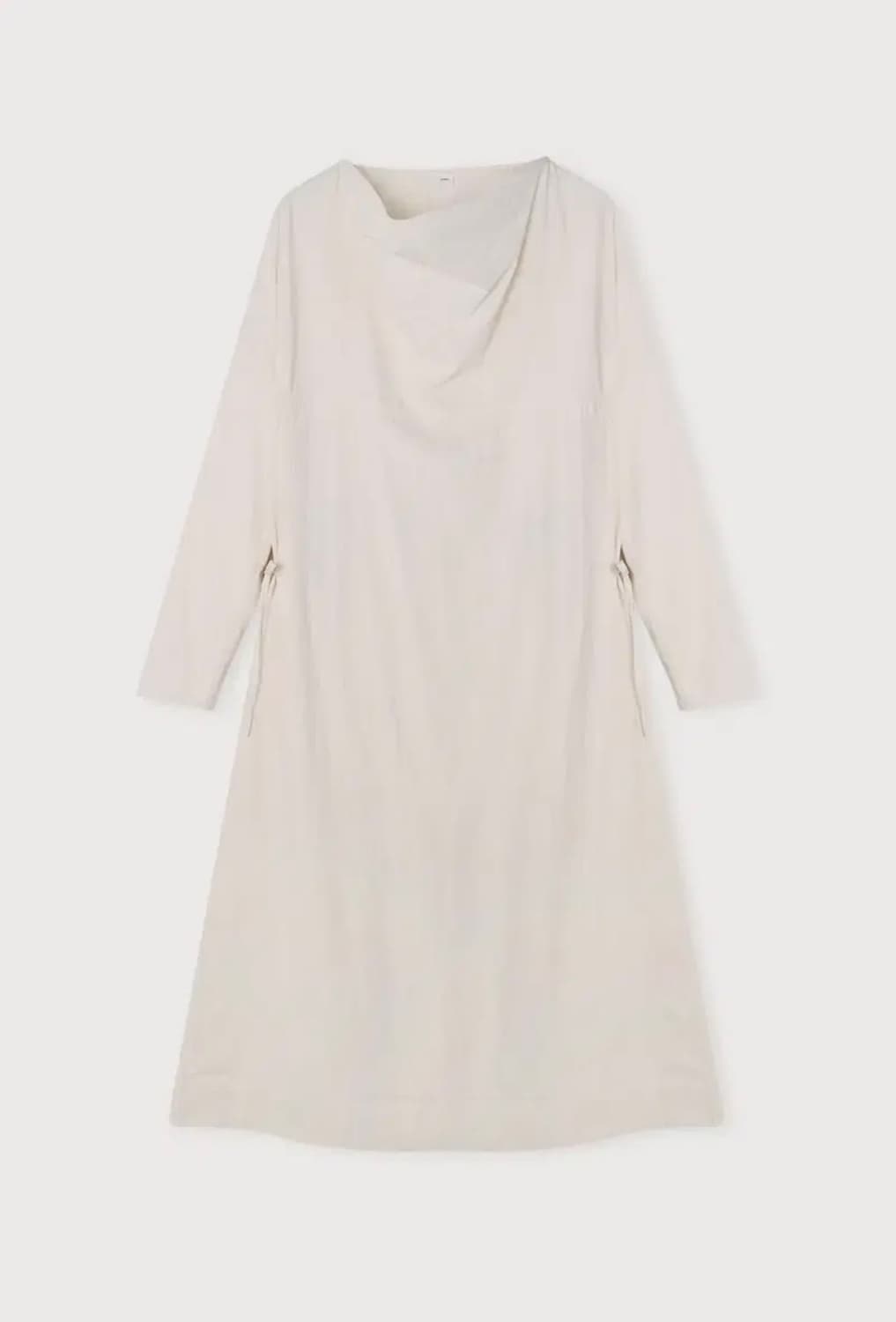 에토스 카울넥 스트랩 드레스 아이보리 상품이미지1