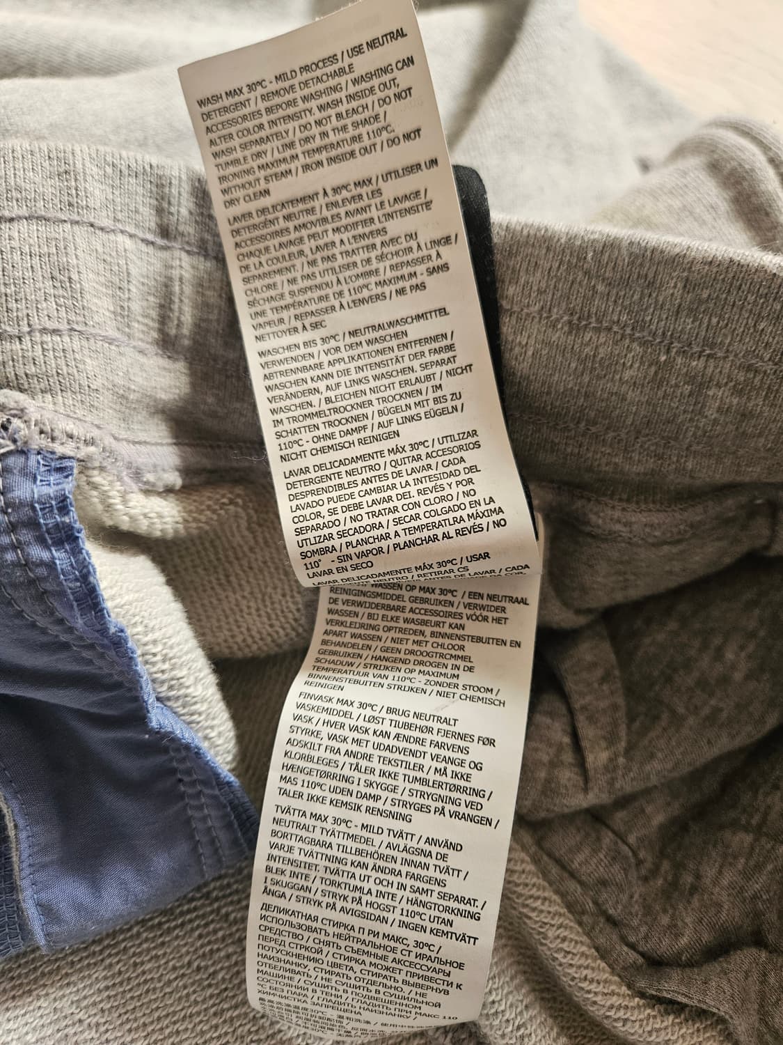 STONE ISLAND 와펜 조거 팬츠 (GREY) 상품이미지4