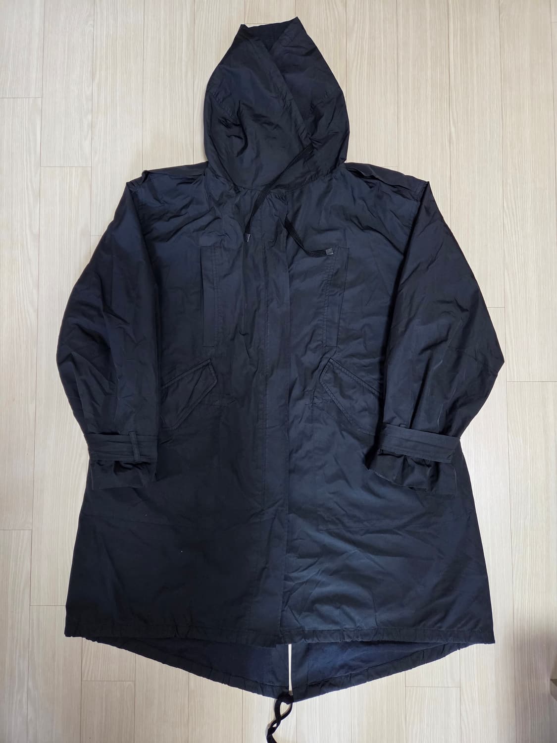 타임 여성 피쉬테일 롱 야상 점퍼 상품이미지1