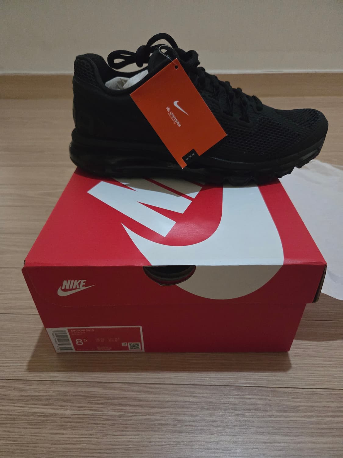 [265]나이키 에어맥스 2013 블랙 상품이미지1