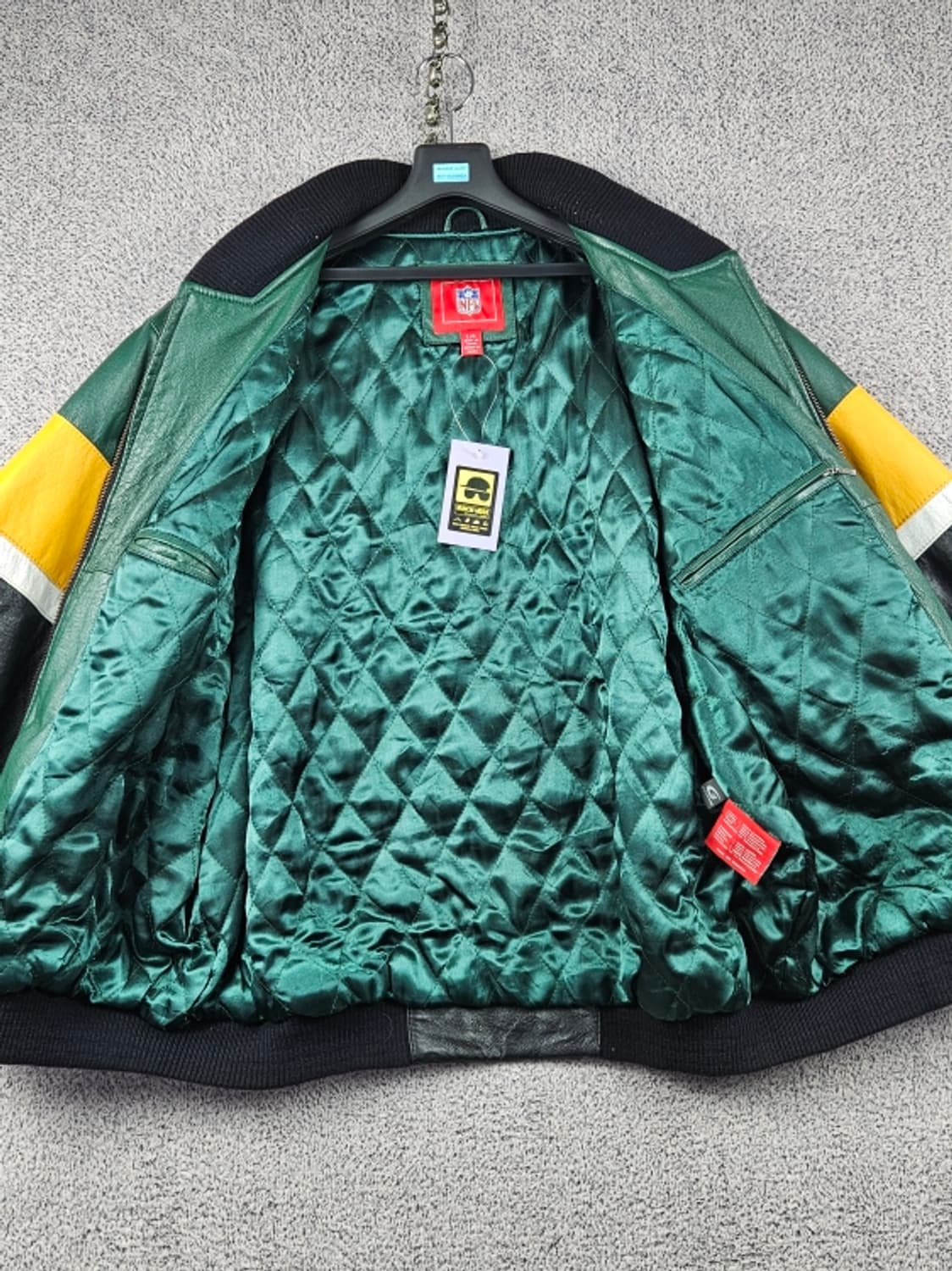 G-III 어패럴 그린베이 패커스 팀 가죽 자켓 ( L ) / 10653 상품이미지9