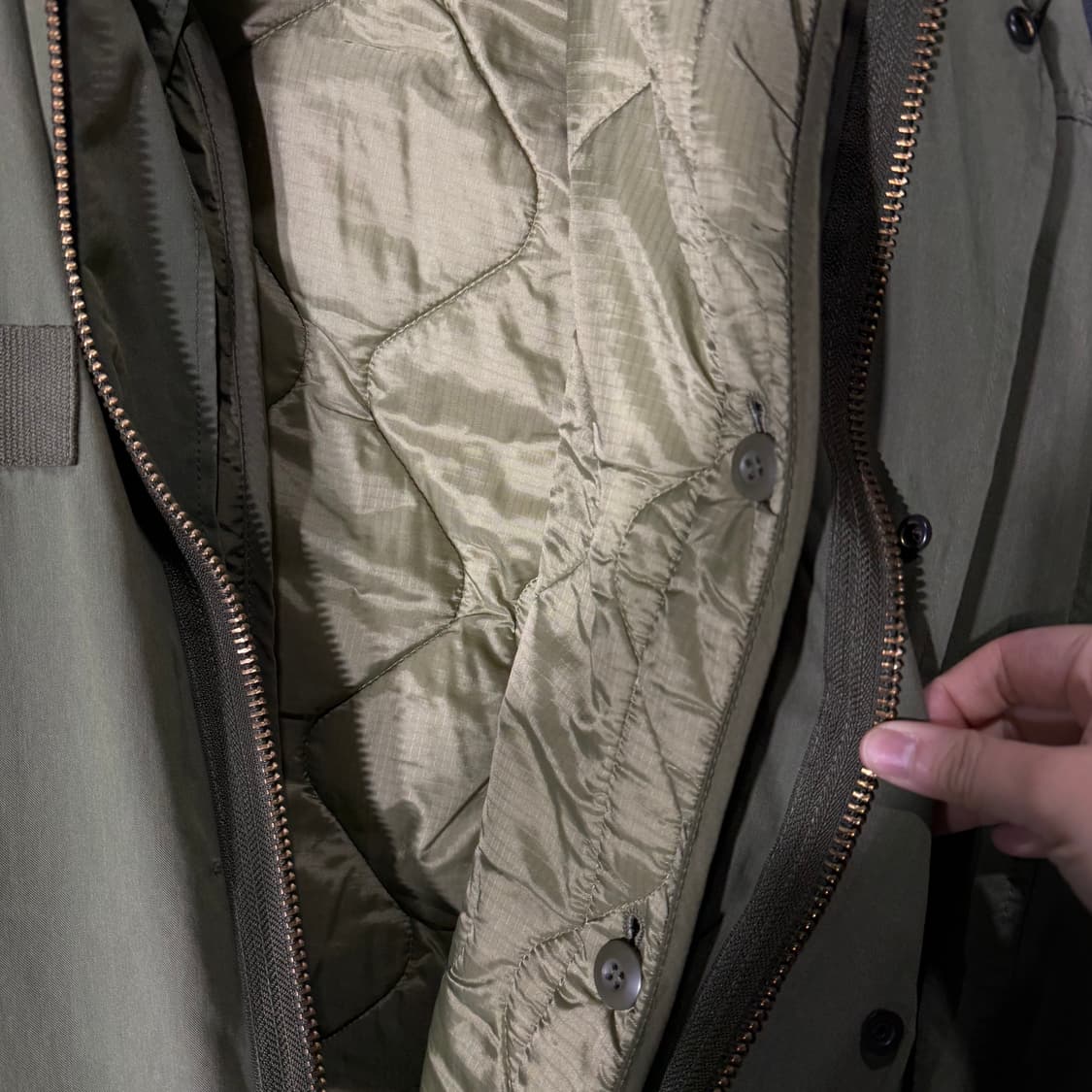 빈티지 프릭스스터어 피쉬테일 파카 (M) 상품이미지5