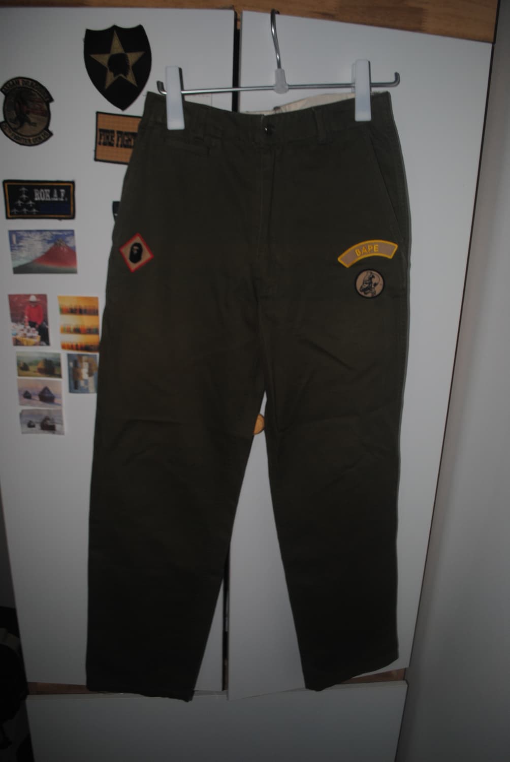 Bape 와펜 military pants 상품이미지1