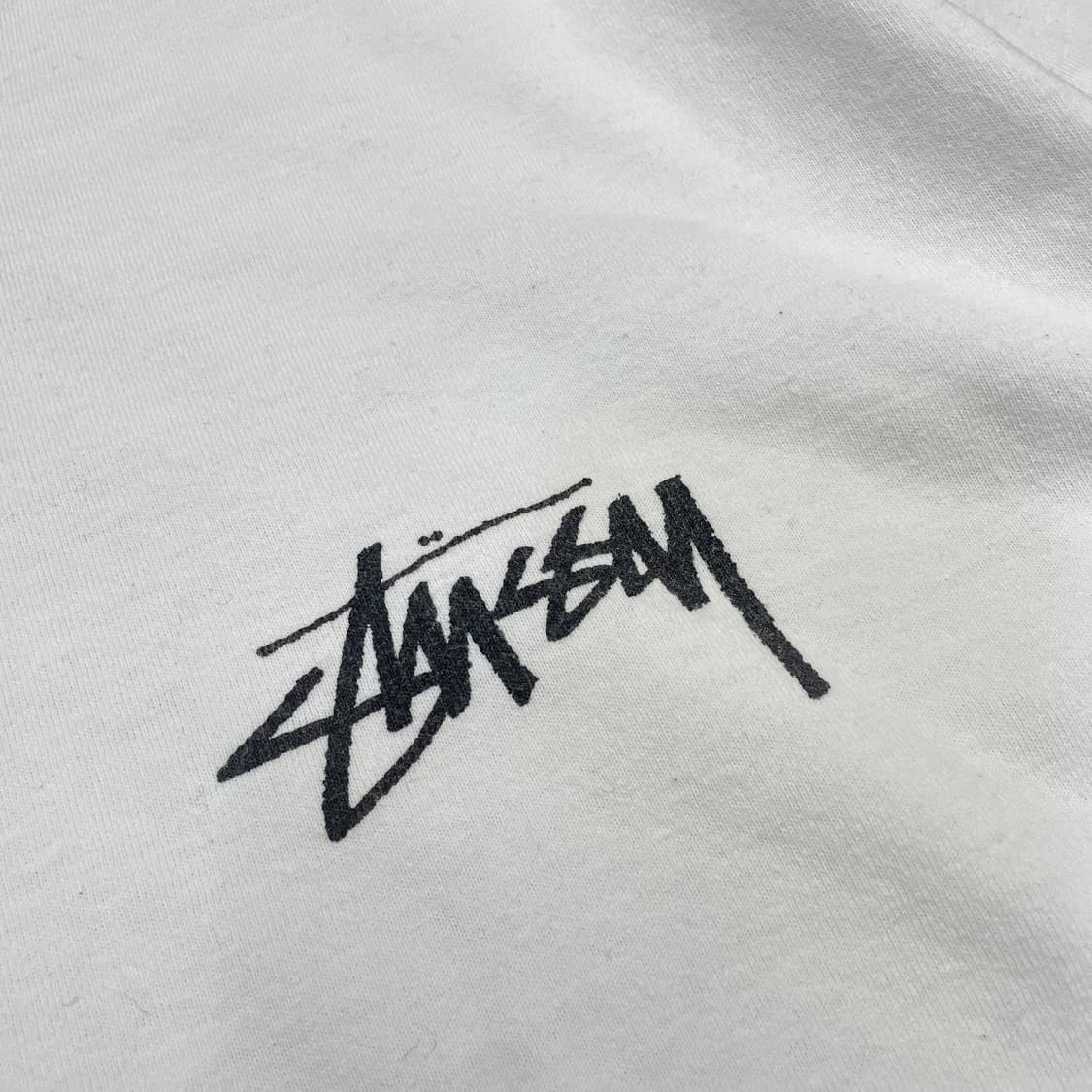 stussy 스투시 위더드 플라워 티셔츠 화이트 L 상품이미지5