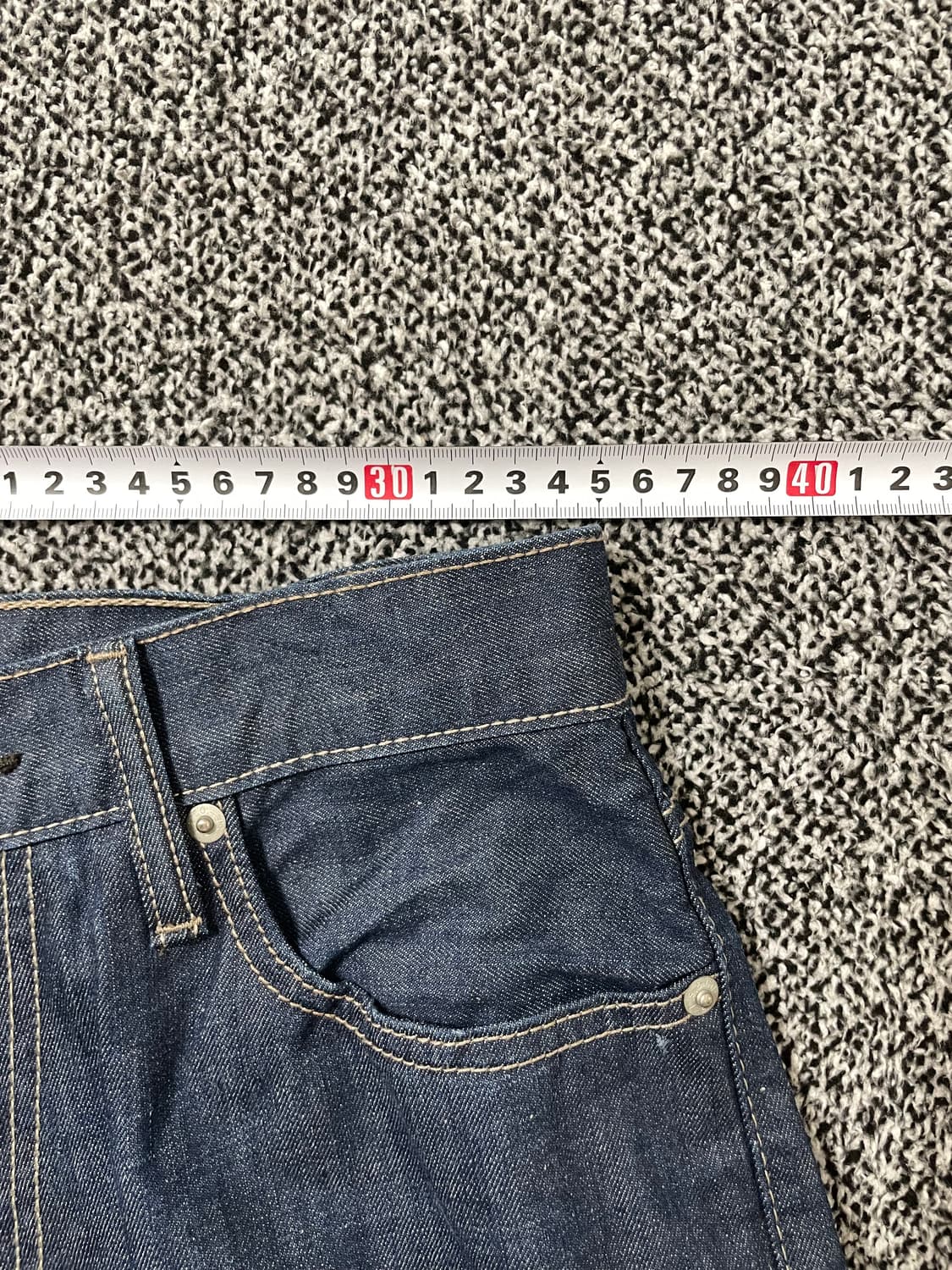 빈티지9. 리바이스 514 워시드 생지 진청 데님팬츠 청바지 상품이미지4