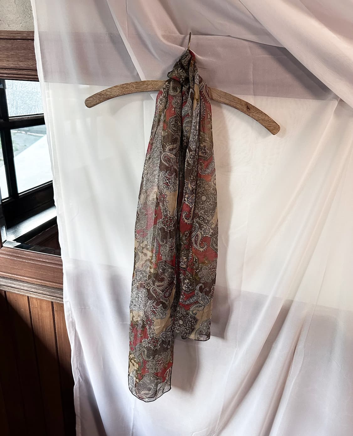 JPV paisley sheer scarf 상품이미지7
