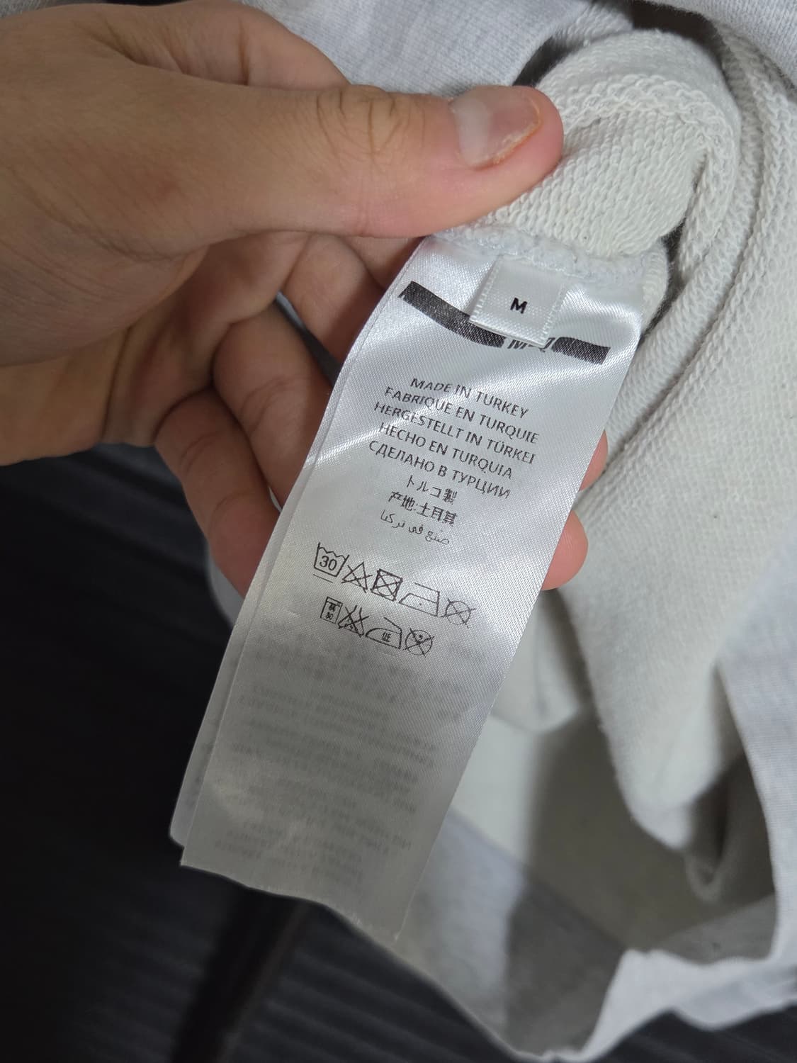 [MCQ] 알렉산더맥퀸 박스 로고 맨투맨 스웨트셔츠 | 00210 상품이미지4