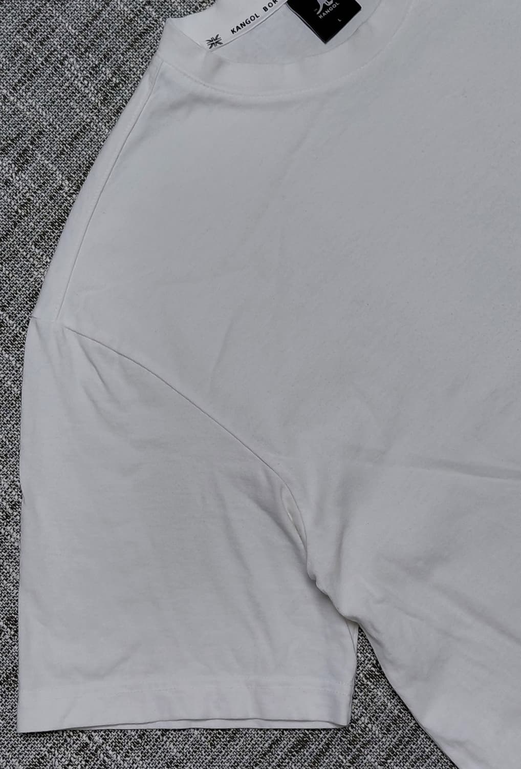 [L] 캉골 후면 파도 서핑 그래픽 반팔 티셔츠 (화이트/정품) 상품이미지3