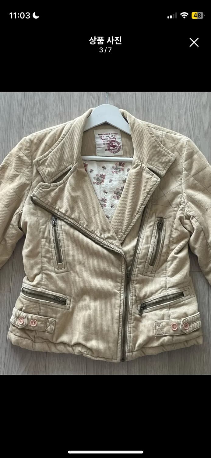 아베크롬비 코듀로이 자켓 상품이미지3