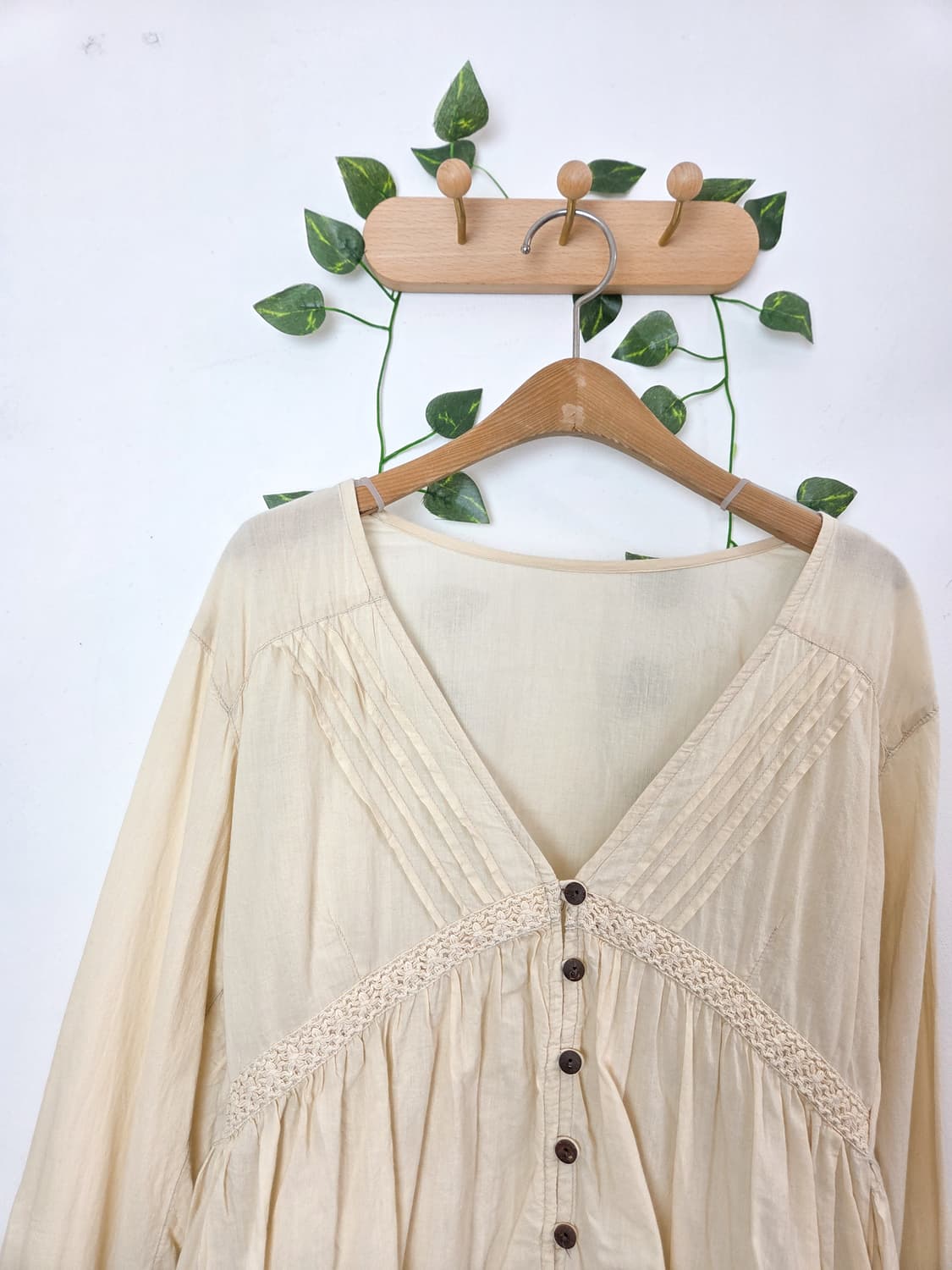 여리핏 버튼업 블라우스 상품이미지2