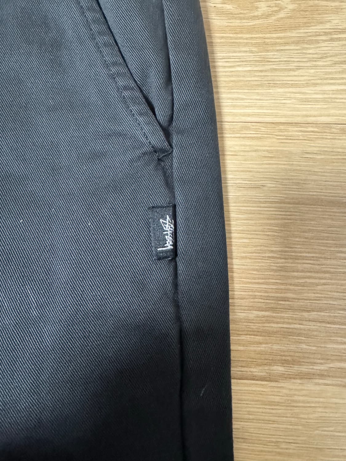 스투시 가먼트다잉 치노팬츠 블랙 상품이미지4