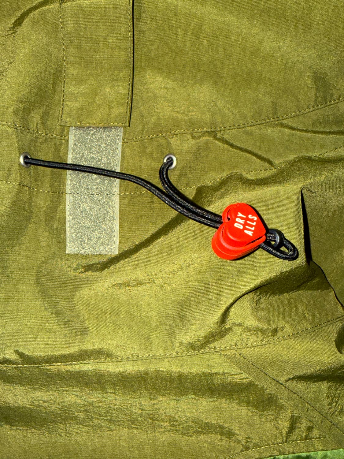 휴먼메이드 3-레이어 쉘 자켓 올리브 드랩 상품이미지8