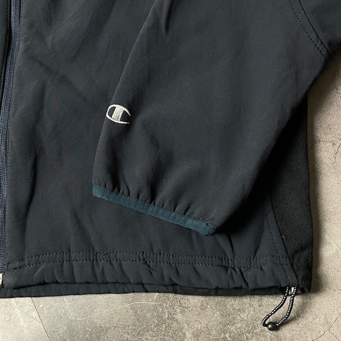 CHAMPION 챔피온 빈티지 네이비 플리스 자켓 A00544 상품이미지5