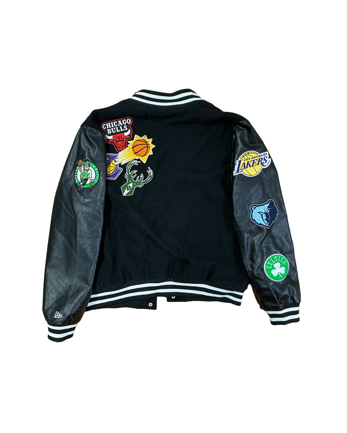 [NEW ERA] NBA 배지 바머 자켓 상품이미지4