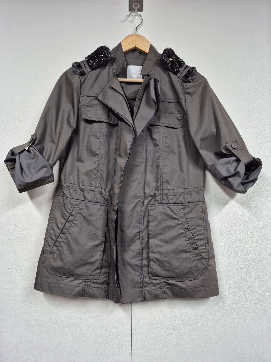 견장 롤업 자켓 상품이미지2