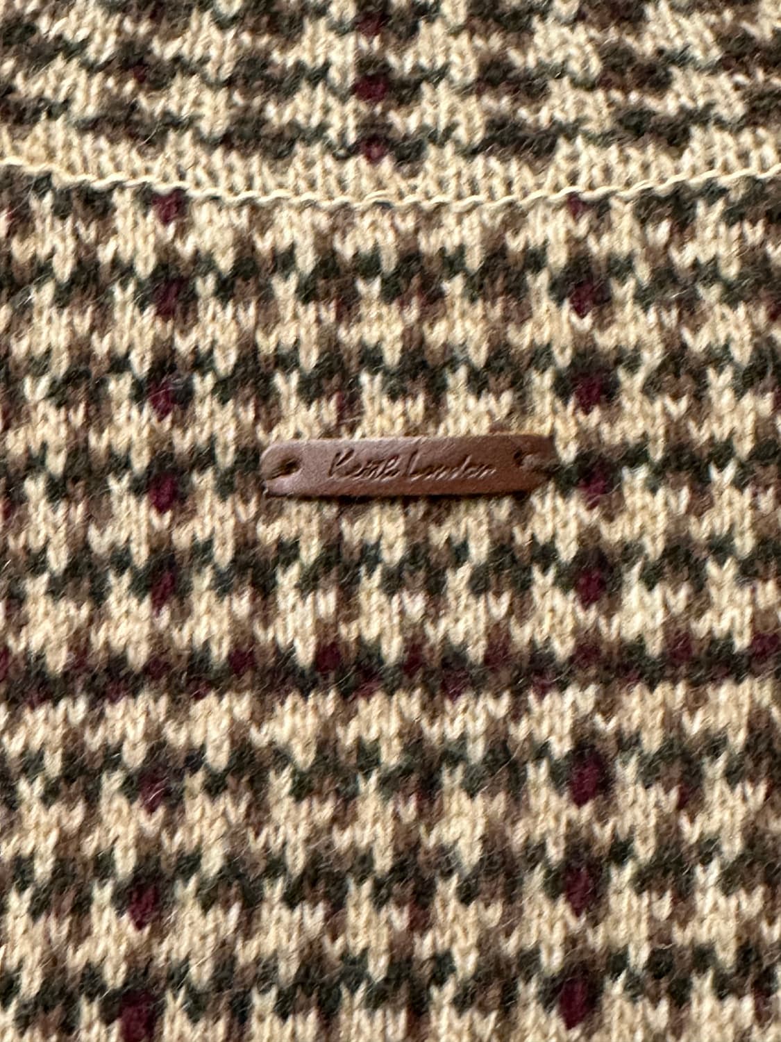 카아스 KEITH 울 캐시미어 블렌드 클래식 니트 베스트 상품이미지4