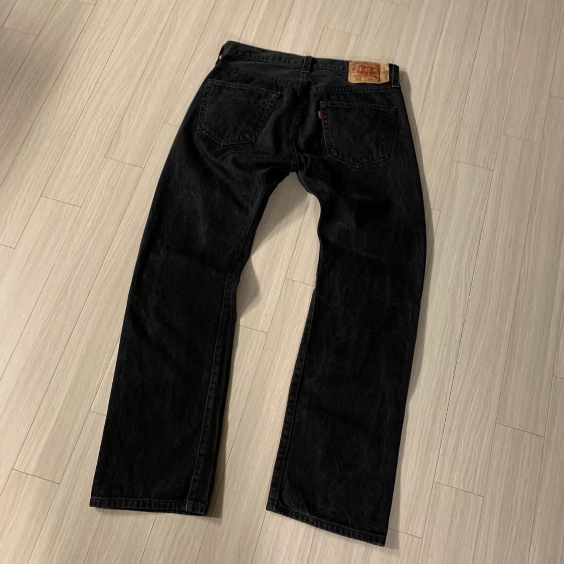 리바이스 501 블랙 데님 34(32) 상품이미지6