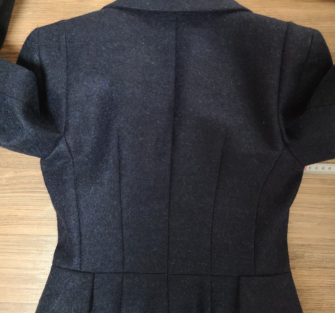 (38 새제품급) 비비안 웨스트우드  ORB버튼 알파카 울 코트 상품이미지9