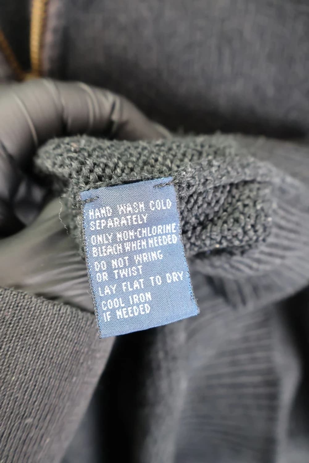  폴로랄프로렌 블랙 반집업 니트 상품이미지6