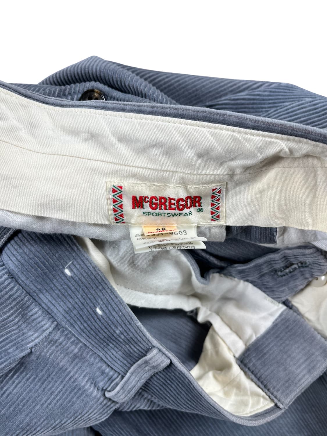 Mc gregor 연한퍼플컬러 골덴 팬츠  상품이미지3