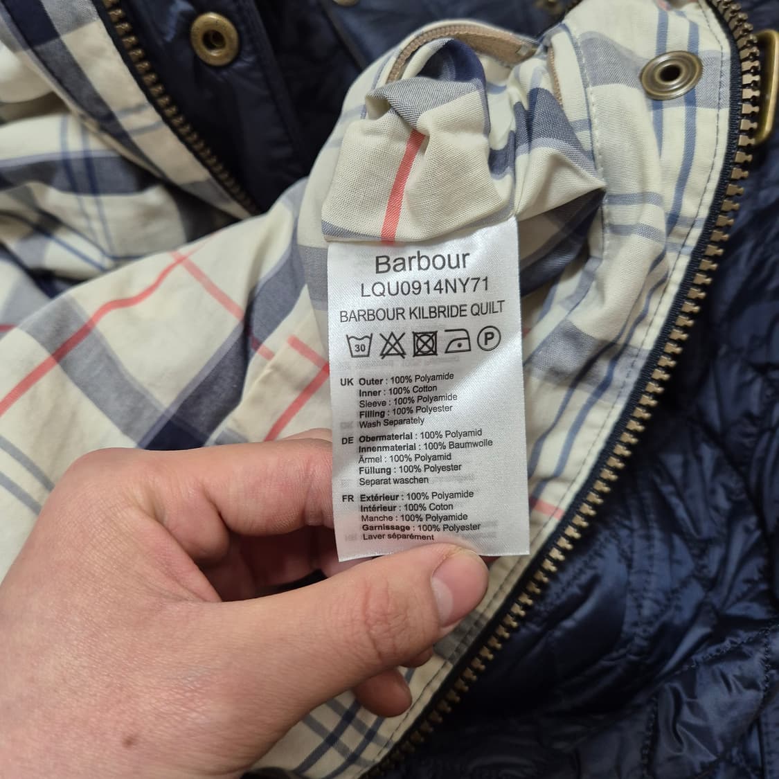 바버 여성 인터내셔널 퀼팅자켓 (8) 상품이미지6