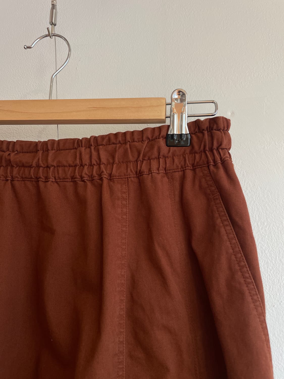 MHL, 페이디드 코튼 트윌 스커트 (28~32inch) 상품이미지3