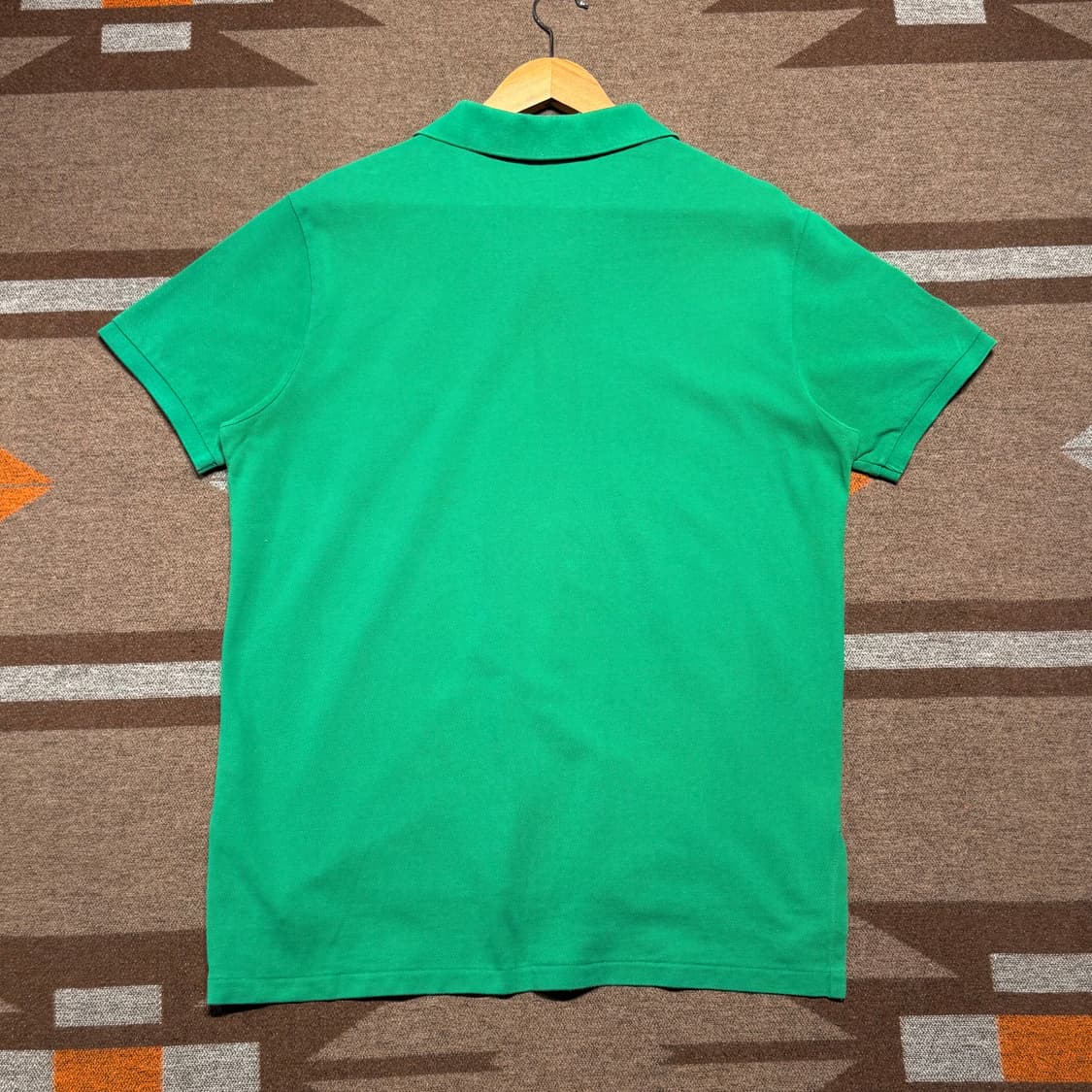 폴로랄프로렌 빅포니 반팔 카라티 XL 그린 옐로우 포니 상품이미지5