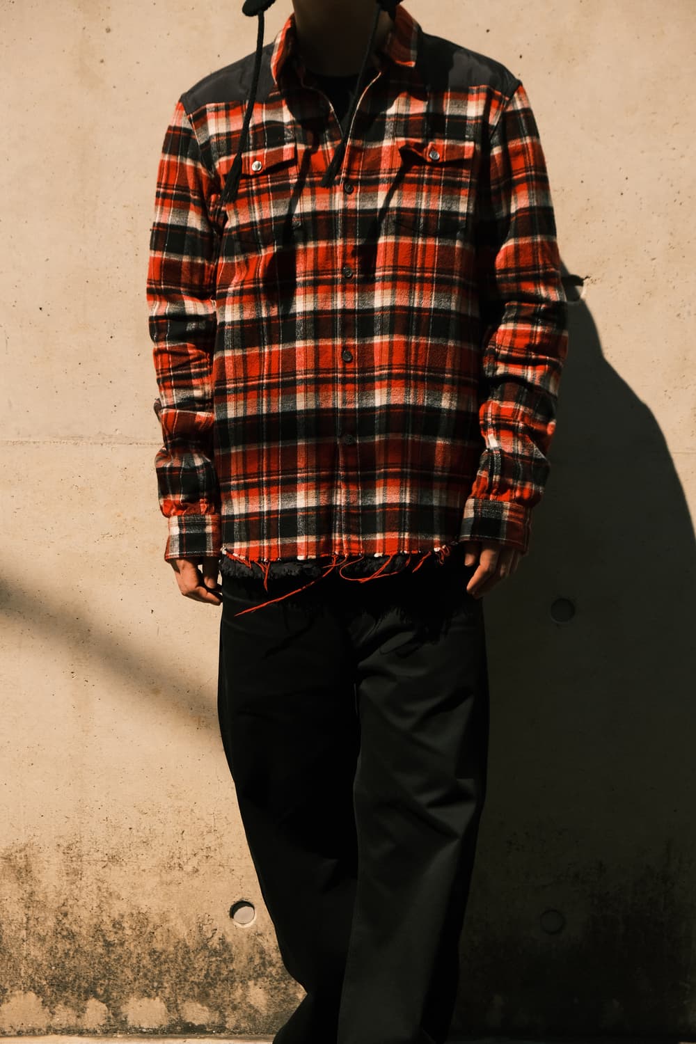 언더커버 15FW 플란넬 체크 셔츠자켓 상품이미지4