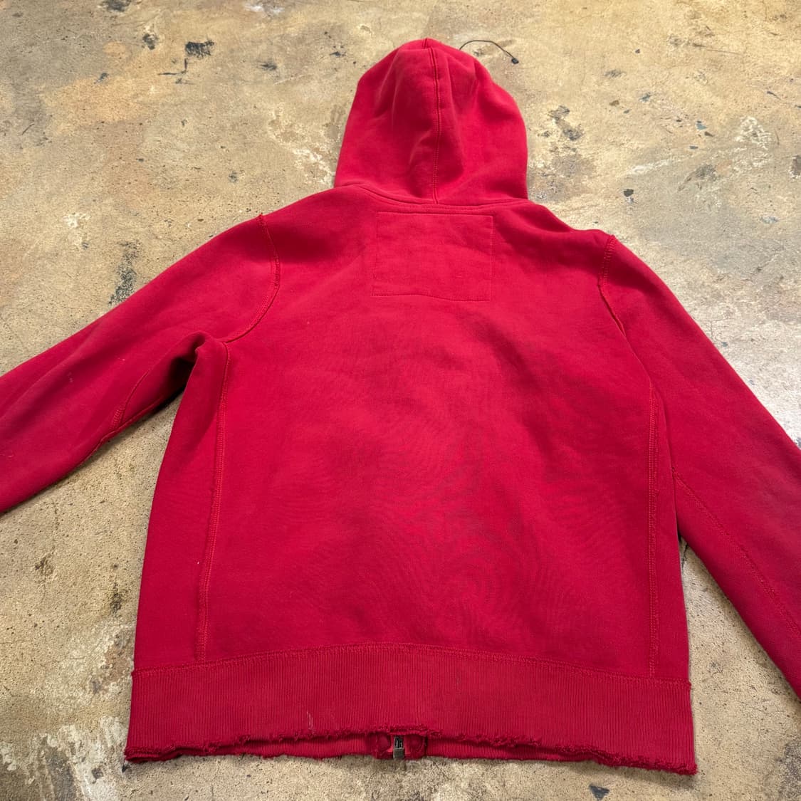 아베크롬비 레드 후드집업 상품이미지4