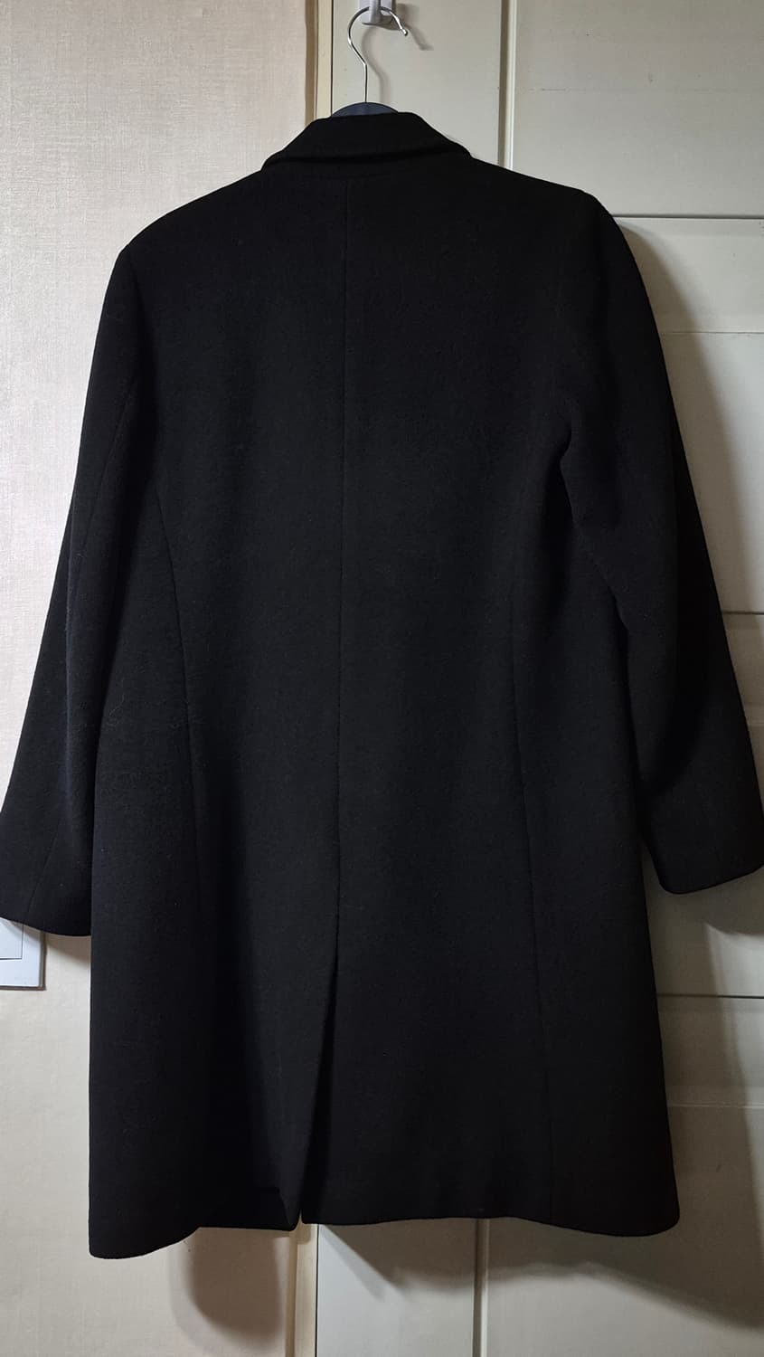 타임 블랙 싱글 코트 상품이미지2