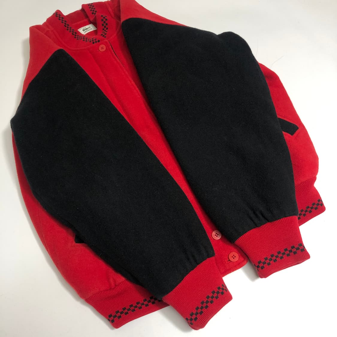 라코스테 바시티 스타디움 점퍼 M 상품이미지6