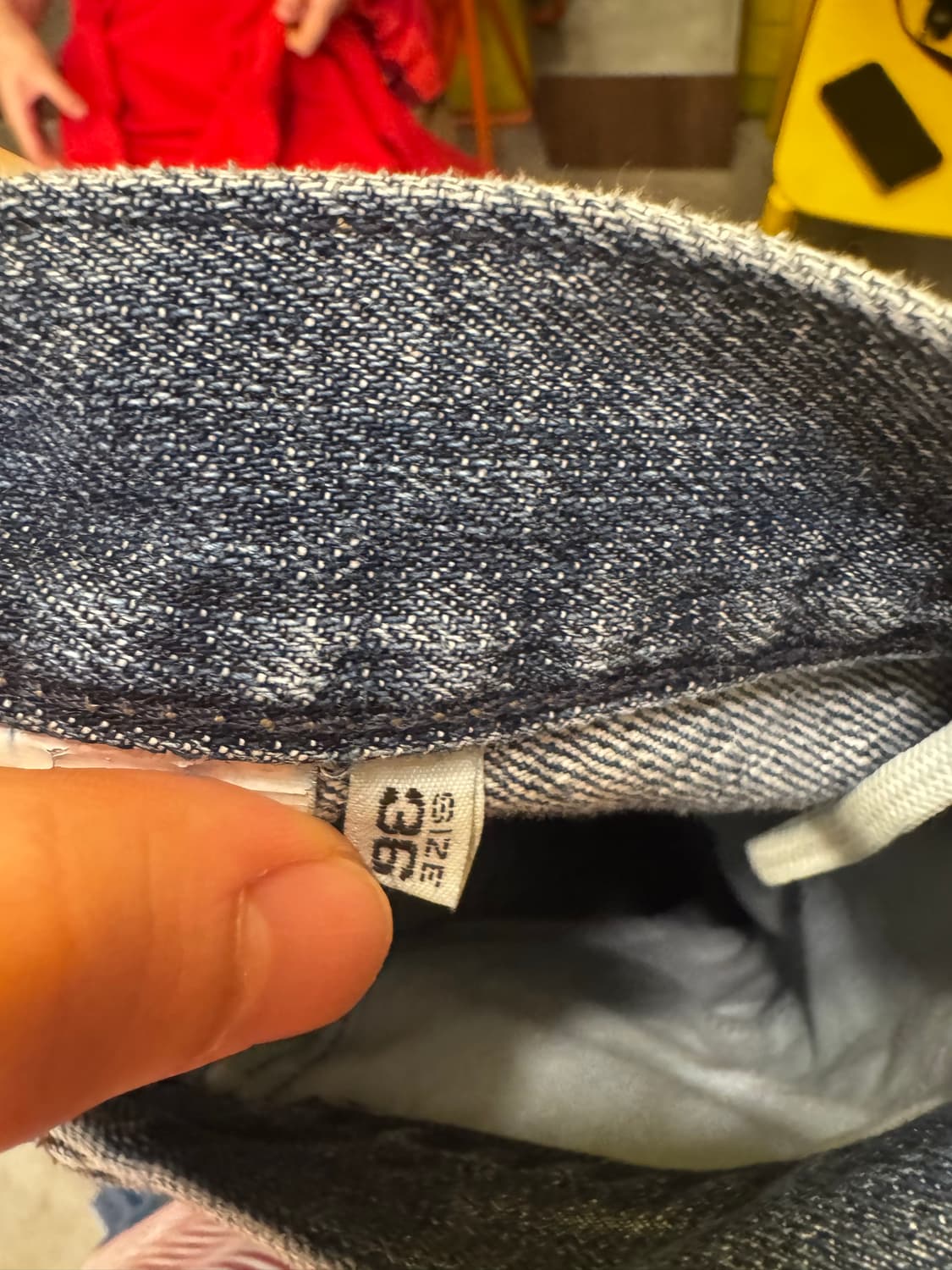 90s Armani Jeans denim pants 상품이미지3